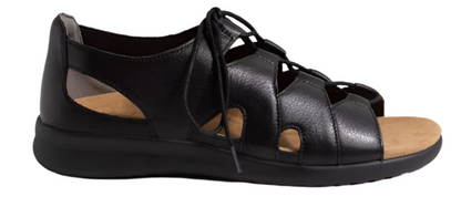 WOMEN'S ZIERA BARNETT | BLACK LEATHER