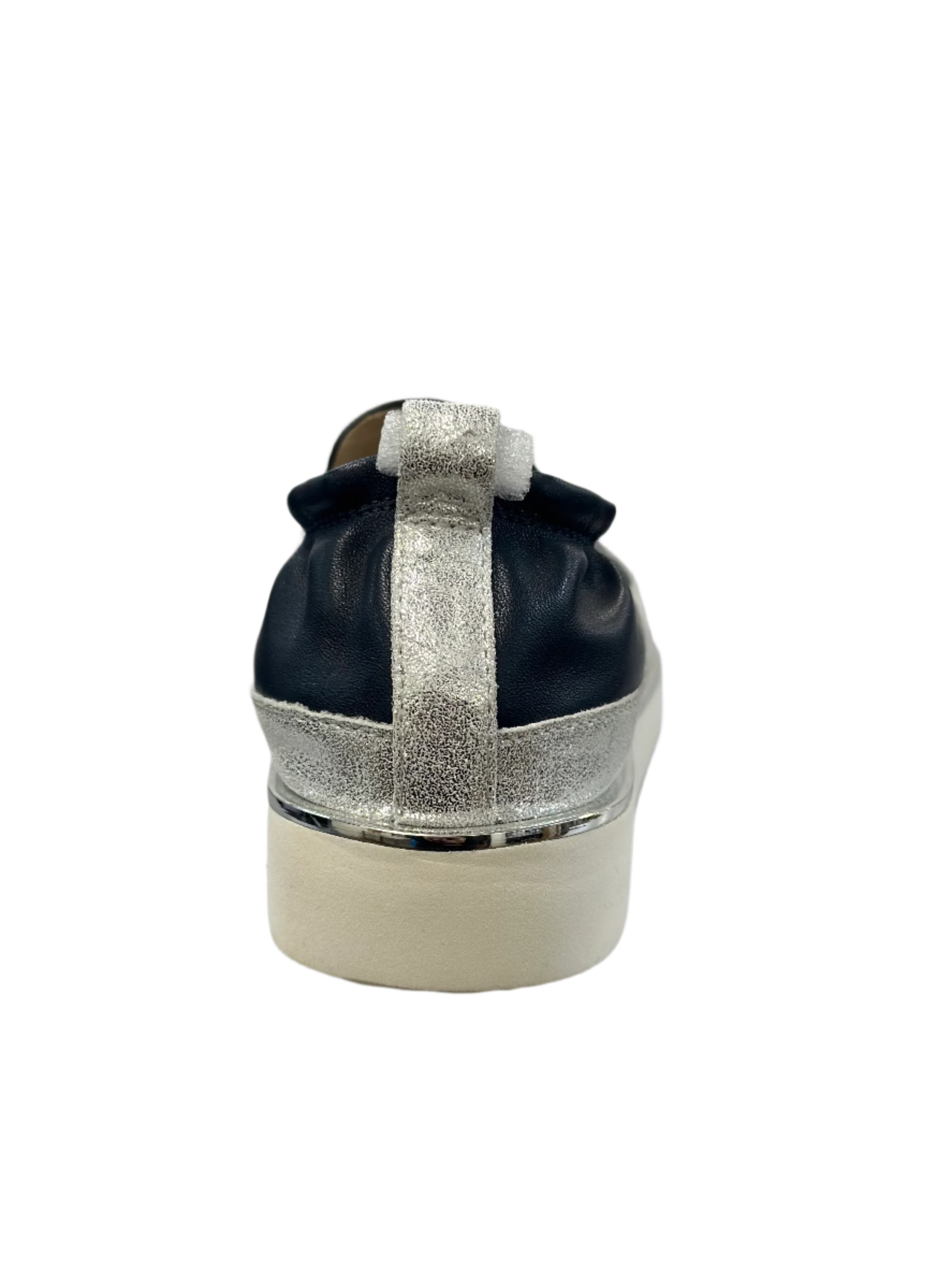 WOMEN'S VANELI QUIN | NAVY / SILVER NAPPA