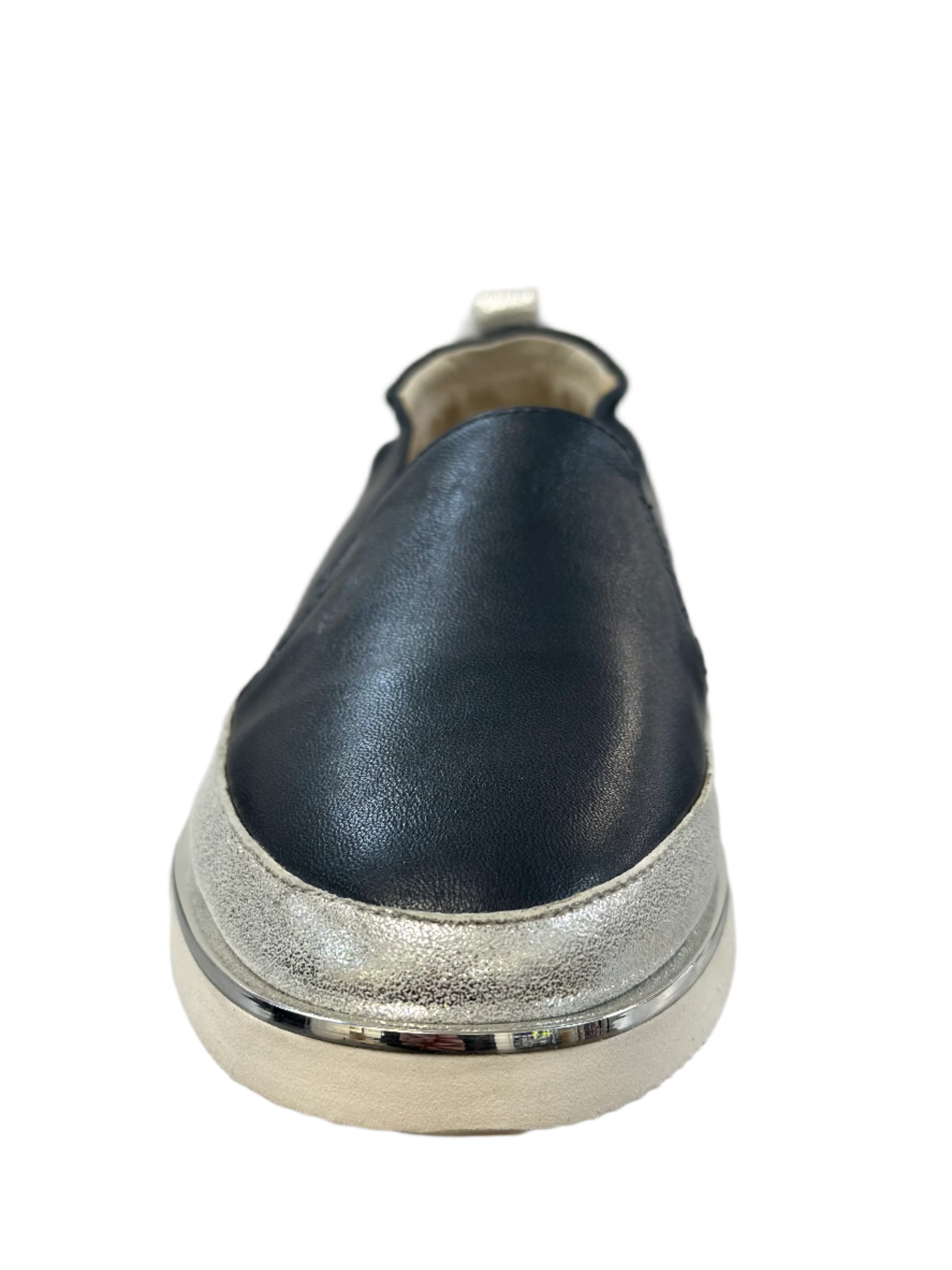 WOMEN'S VANELI QUIN | NAVY / SILVER NAPPA