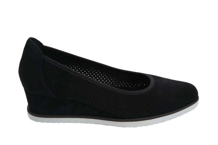 WOMEN'S VANELI DALIAN | BLACK PERF SUEDE