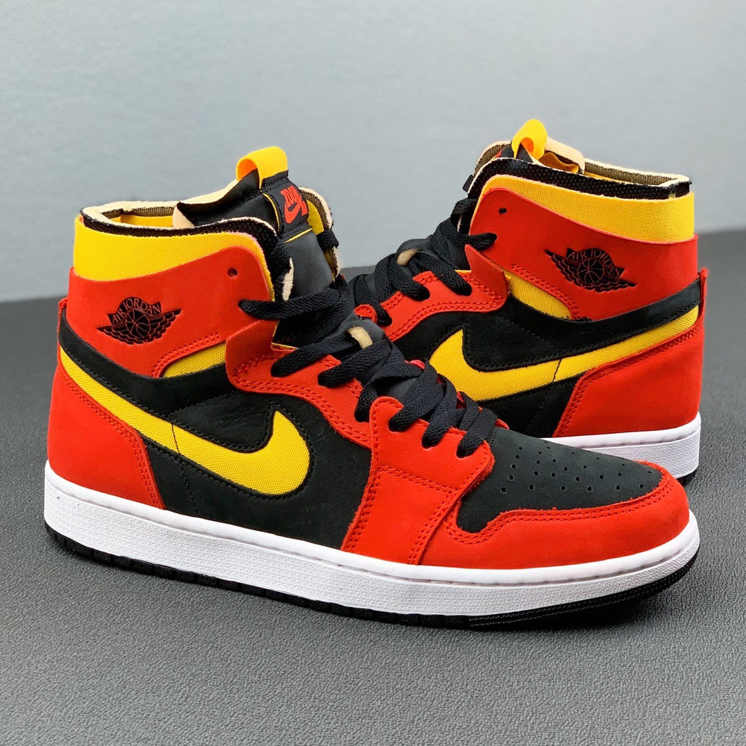 Air Jordan 1 High Zoom Air CMFT Black Chile Red
