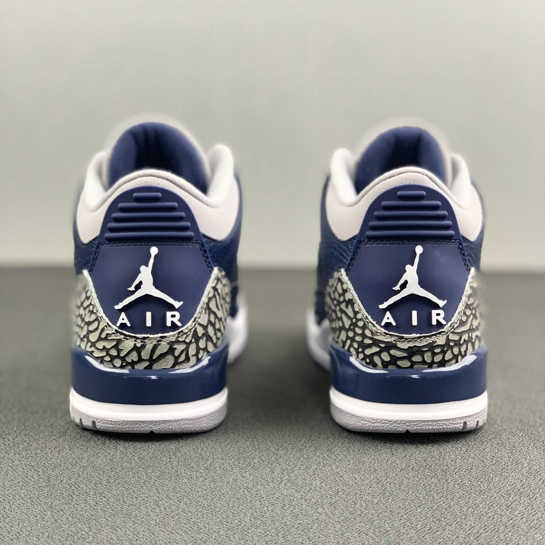 Air Jordan 3 Retro Georgetown Midtown Navy