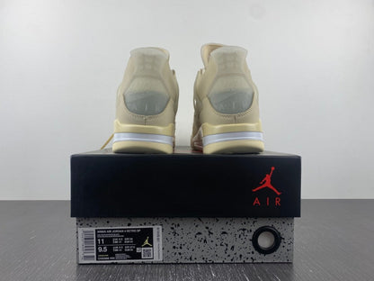 Air Jordan 4 Retro Off-White Sail