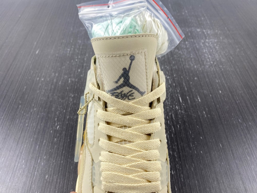 Air Jordan 4 Retro Off-White Sail