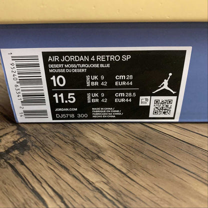 Air Jordan 4 Retro SP 30th Anniversary Union Desert Moss