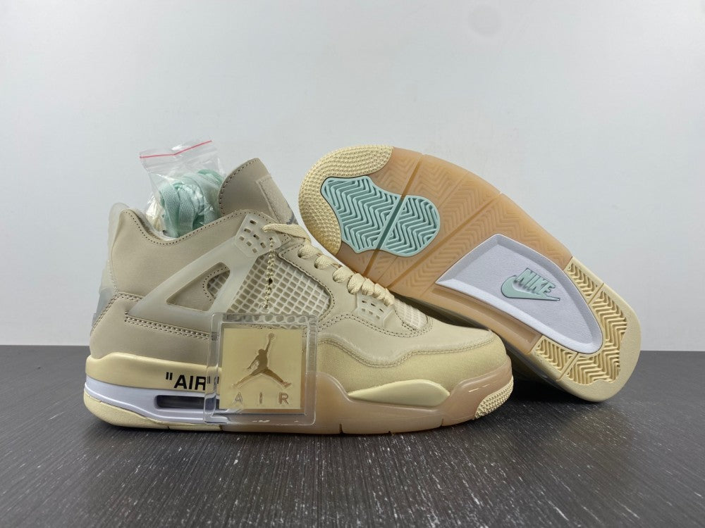 Air Jordan 4 Retro Off-White Sail