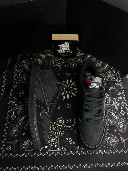 Air Jordan 1 Retro Low OG SP Travis Scott Black Phantom