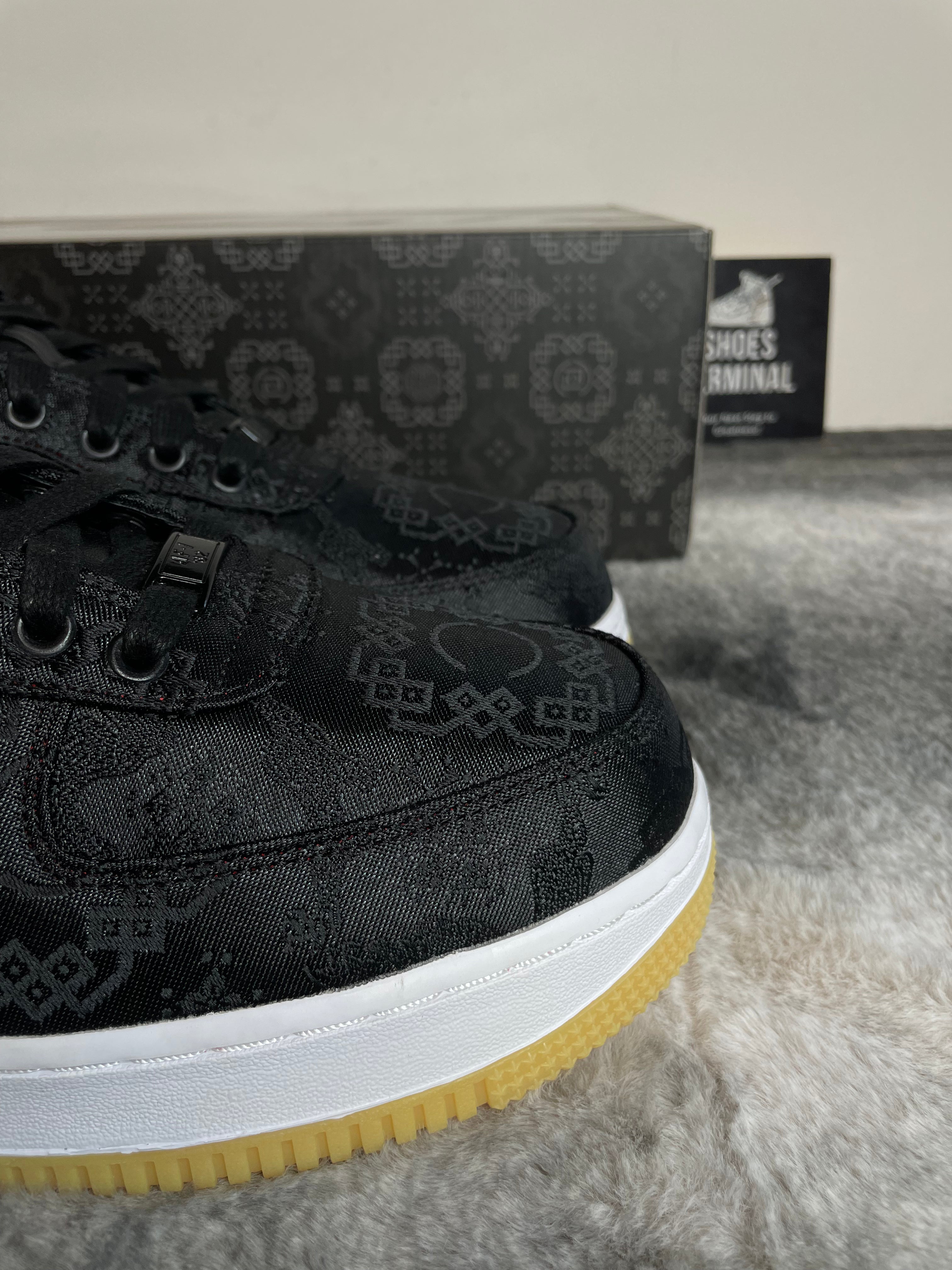 Air Force 1 Low Fragment Design X Clot Black