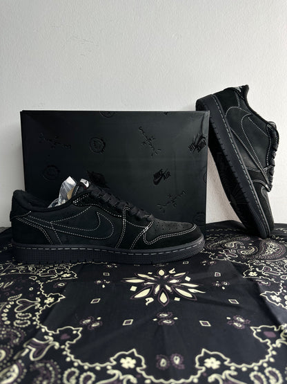 Air Jordan 1 Retro Low OG SP Travis Scott Black Phantom