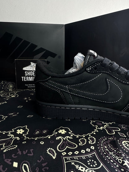 Air Jordan 1 Retro Low OG SP Travis Scott Black Phantom